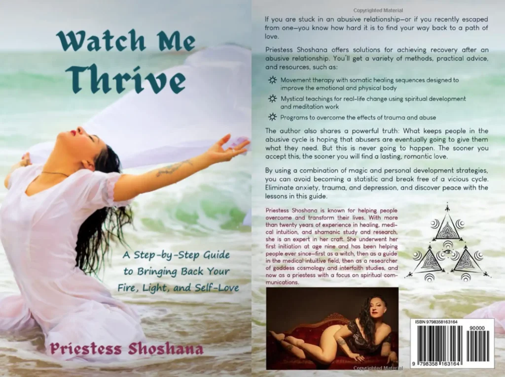 Watch me Thrive, Books by Priestess Shoshana